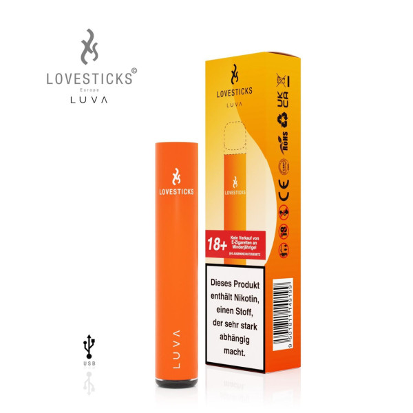 LOVESTICKS - LUVA Basisgerät Orange